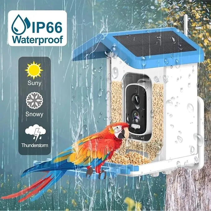 Happy Bird AI Camera Feeder