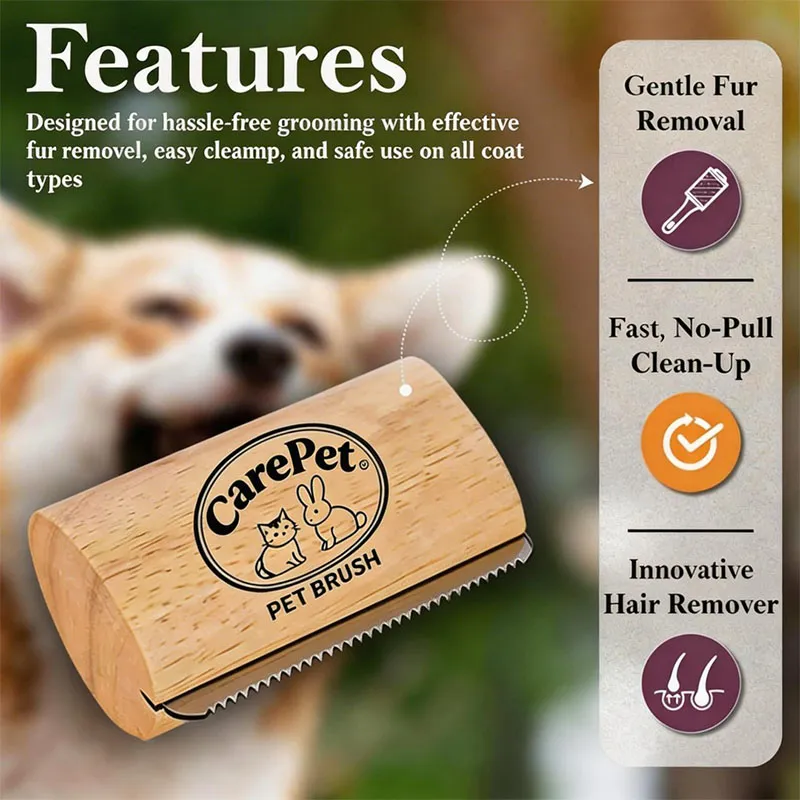 Deep-Brush Hair Removal Tool